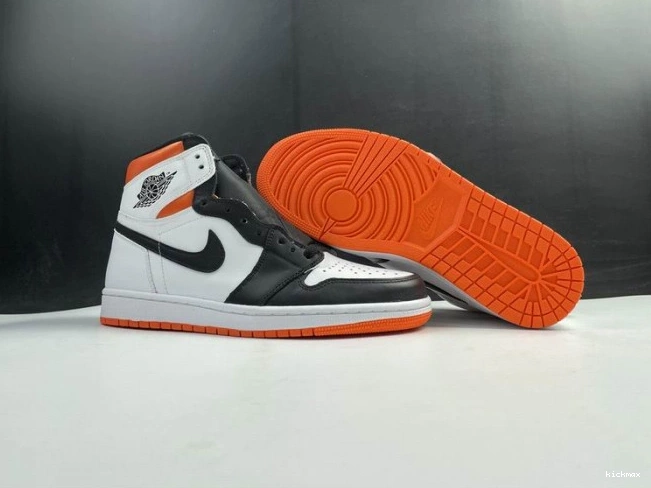 Rep MAX 555088-180 1 Orange Air High Electro Jordan Retro 0710